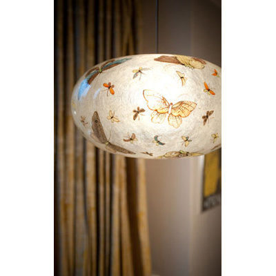Tay Lighting Butterflies Multicolor Pendant