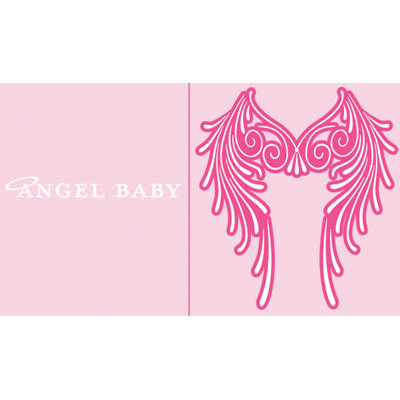 Redsnapper Angel Baby Wings Bodysuit For Girl in Pink