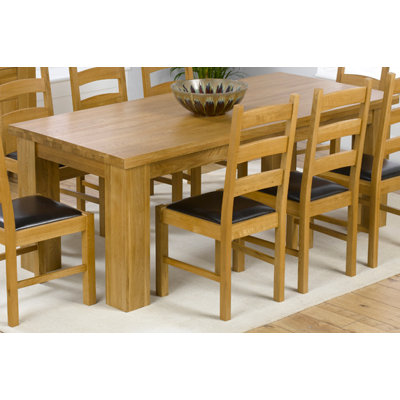 Mark Harris Furniture Barcelona Solid Oak Dining Table