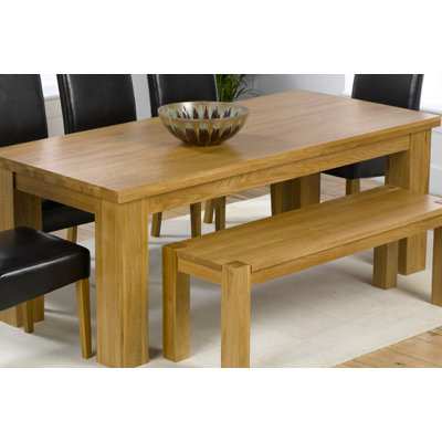 Mark Harris Furniture Barcelona Solid Oak Dining Table