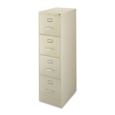 Lorell 4 Drawer Commercial-grade Vertical File