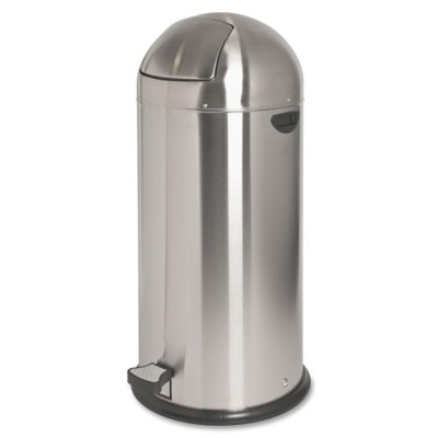 Genuine Joe Pedal Receptacle Bin