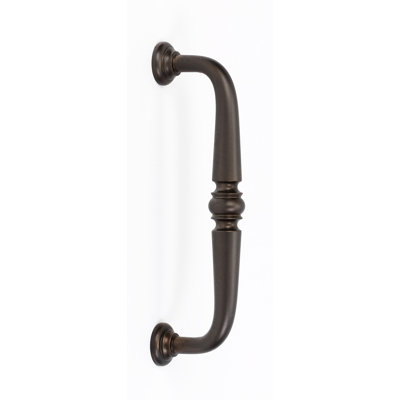 Alno Inc Charlie 4" Cabinet Pull with Brass Construction