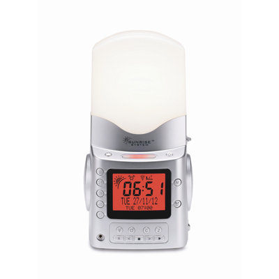 Sunrise Systems 260 Natural Alarm Clock in Silver