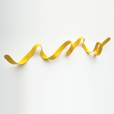 HeadSprung Ribbon Coat Rack in Matt White