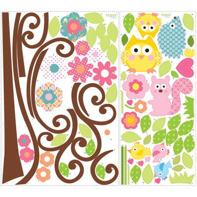 Room Mates Megapacks Scroll Tree Peel and Stick Mega Pack