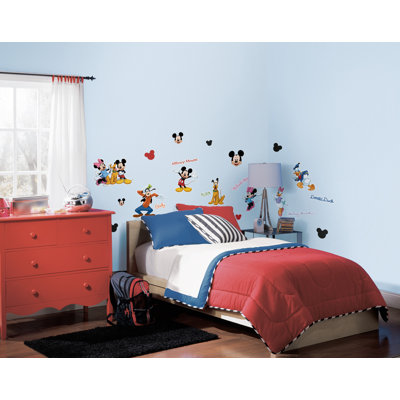 Room Mates Licensed Designs Mickey and Friends Peel and Stick Wall Decal