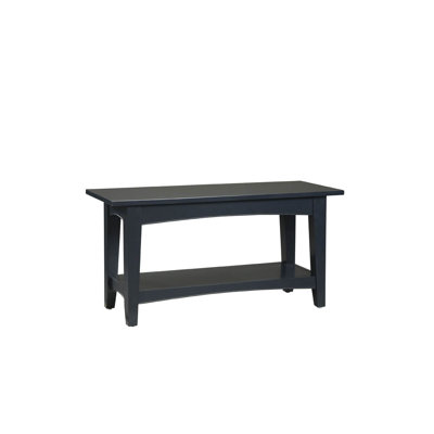 Alaterre Shaker Cottage Bench Table and Coat Hooks