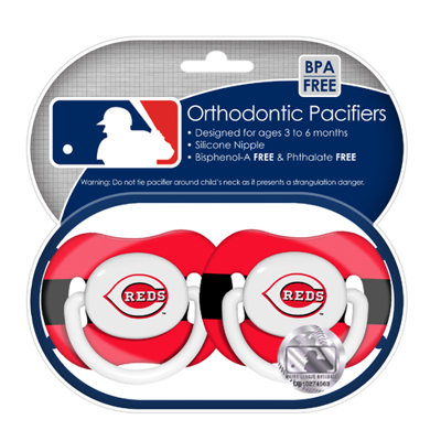 Baby Fanatic MLB 2 Pack Baby Pacifiers