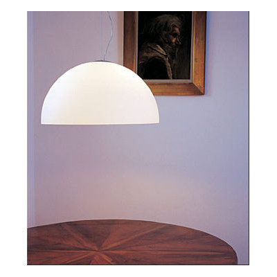 Oluce Sonora Two Lights Suspension Lamp