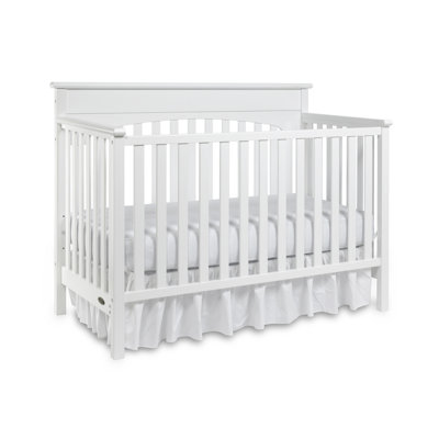 Graco Lauren Classic 4-in-1 Convertible Crib in Walnut