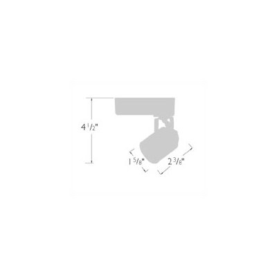 WAC Lighting 35 Watt Low Voltage Cylindrical Track Head - Halo, Juno, and Lightolier Compatible