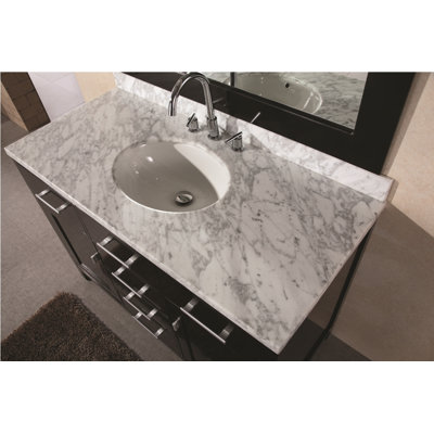 Design Element London 48" Single Bathroom Vanity with Opitonal Four Drawer Cabinet