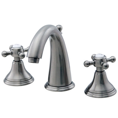 Water Creation Widespread Faucet with Double Cross Handles