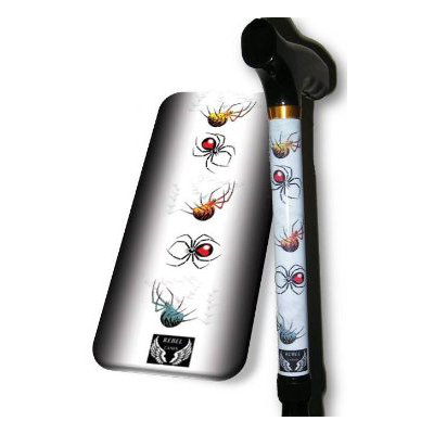 Rebel Canes Spider Cane in Black