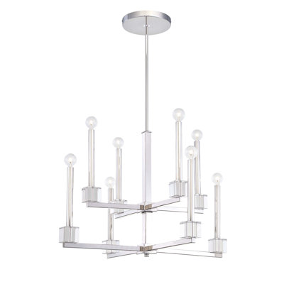 Metropolitan by Minka Chadbourne 8 Light Chandelier