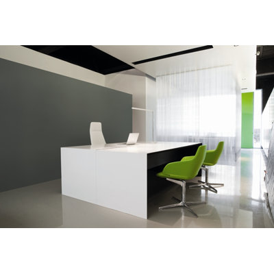 Arper Aston High-Back Leather Executive Task Chair