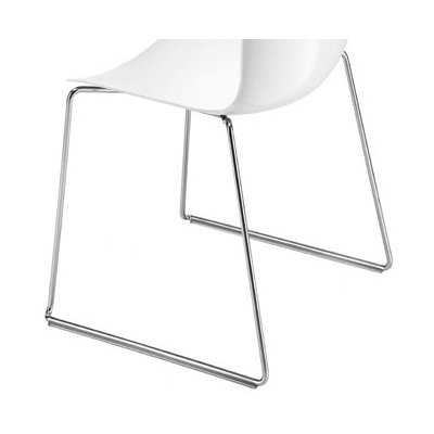 Arper Catifa 46 Side Chair with Wood Seat