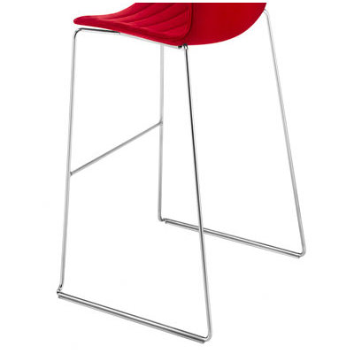 Arper Catifa 46 Barstool with Two-Tone Seat