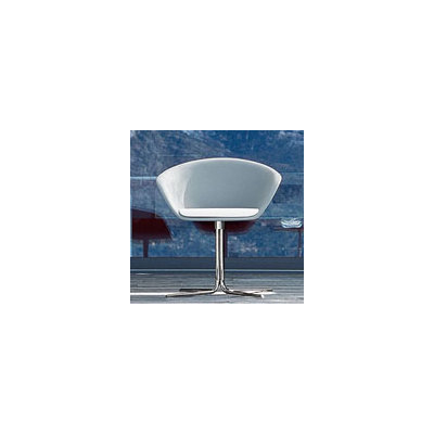 Arper Duna Side Chair with Soft Removable Cushion