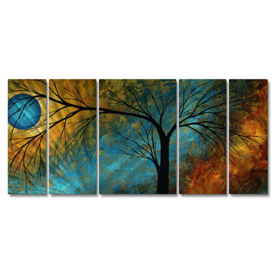 All My Walls Beauty In Contrast by Megan Duncanson, Abstract Wall Art - 23.5" x 52"