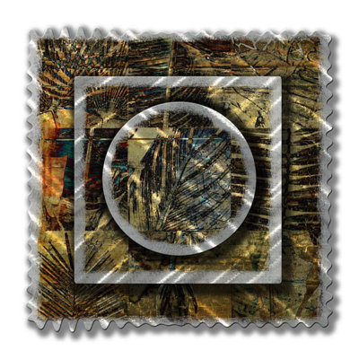 All My Walls Pleasant Pine Needles Contemporary Wall Art - 23" x 23"