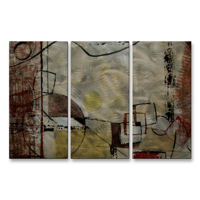 All My Walls Angular Momentum Metal Wall Art