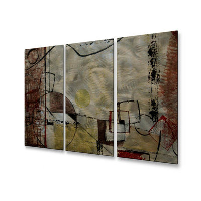 All My Walls Angular Momentum Metal Wall Art