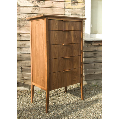 Semigood Design Rift 5 Drawer High Dresser