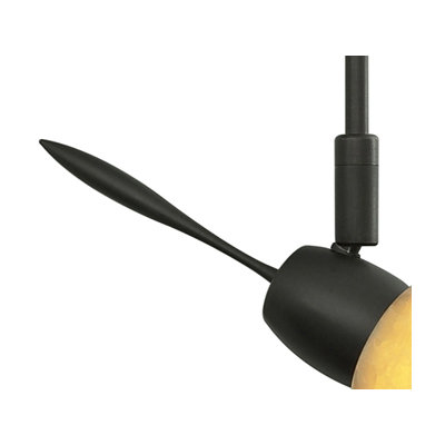 LBL Lighting Vent Head 3" with Rounded Metal Shade
