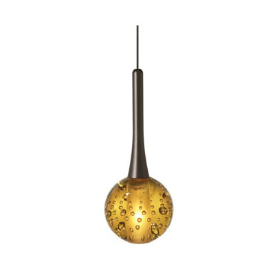 LBL Lighting Crystal Ball 1 Light Mini Pendant