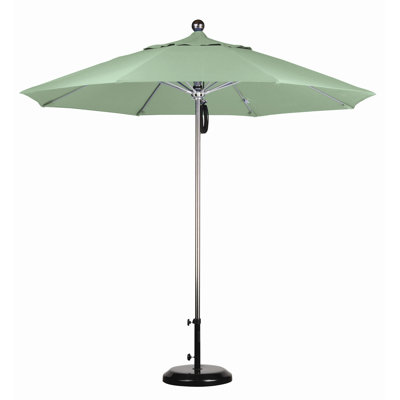 California Umbrella 9' Steel Market Umbrella