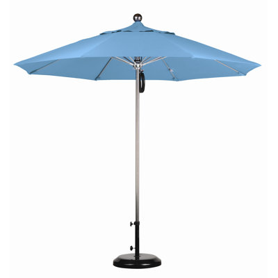 California Umbrella 9' Steel Market Umbrella