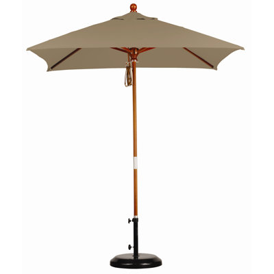 California Umbrella 6' Square Market Umbrella