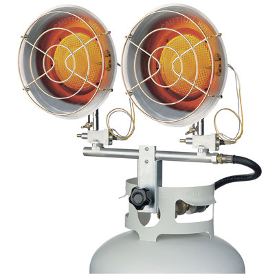 Double Burner Tank Top Radiant Heater