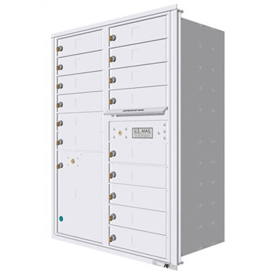 Florence Mailboxes 4C Horizontal USPS Wall Mailbox Unit