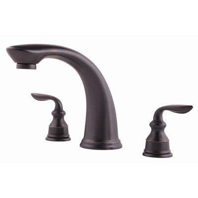 Price Pfister Avalon Double Handle Deck Mount Roman Tub Faucet