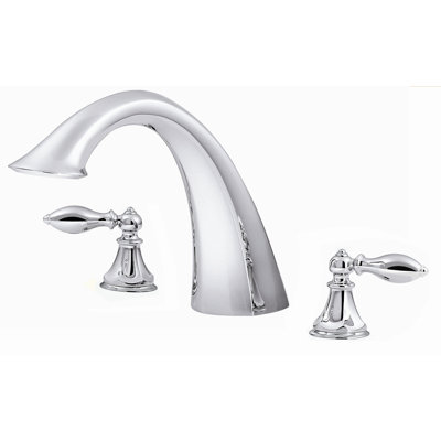 Price Pfister Catalina Double Handle Deck Mount Roman Tub Faucet