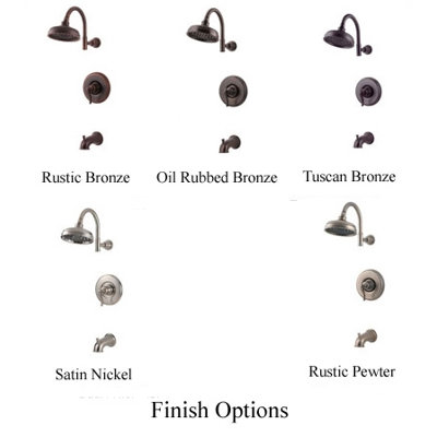 Price Pfister Ashfield Pressure Balancing Tub and Shower Faucet Set