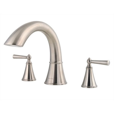 Price Pfister Saxton Double Handle Deck Mount Roman Tub Faucet