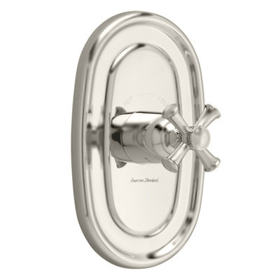 American Standard Portsmouth Central Thermostatic Shower Faucet Trim Kit with Cross Handle