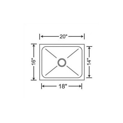 Blanco Magnum 7.5" Single Bowl Undermount Kitchen Sink