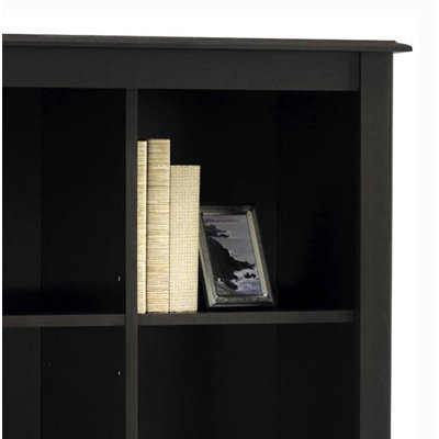 Ameriwood Industries 9-Cube Storage Cubby in Black Forest