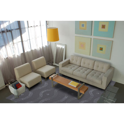 Malene b Landscapes Mediterranean Gray Rug