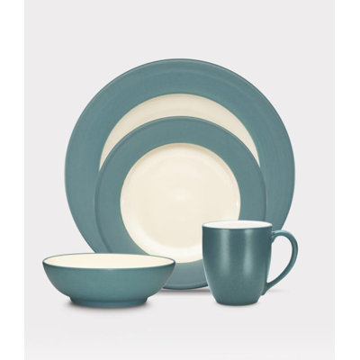 Noritake Colorwave Rim 4 Piece Place Setting