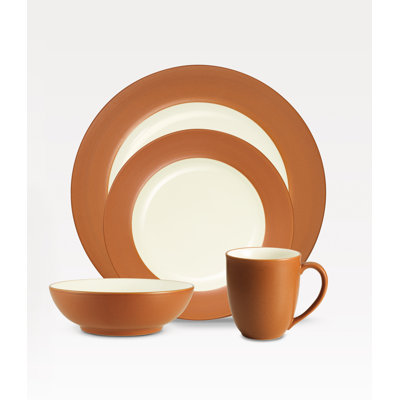 Noritake Colorwave Rim 4 Piece Place Setting