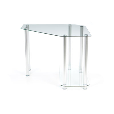 RTA Home And Office Metal Corner Computer Desk