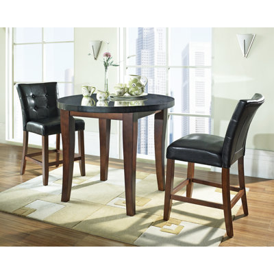 Cherry Round Dining Table   Wayfair