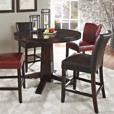 Steve Silver Furniture Hartford 5 Piece Counter Height Dining Set