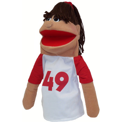 Get Ready Kids Sports Girl Puppet